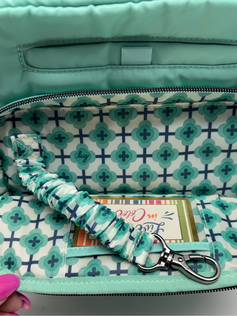 NWT Lug BUBBLE MINT RANGER Crossbody - Picture 11 of 11